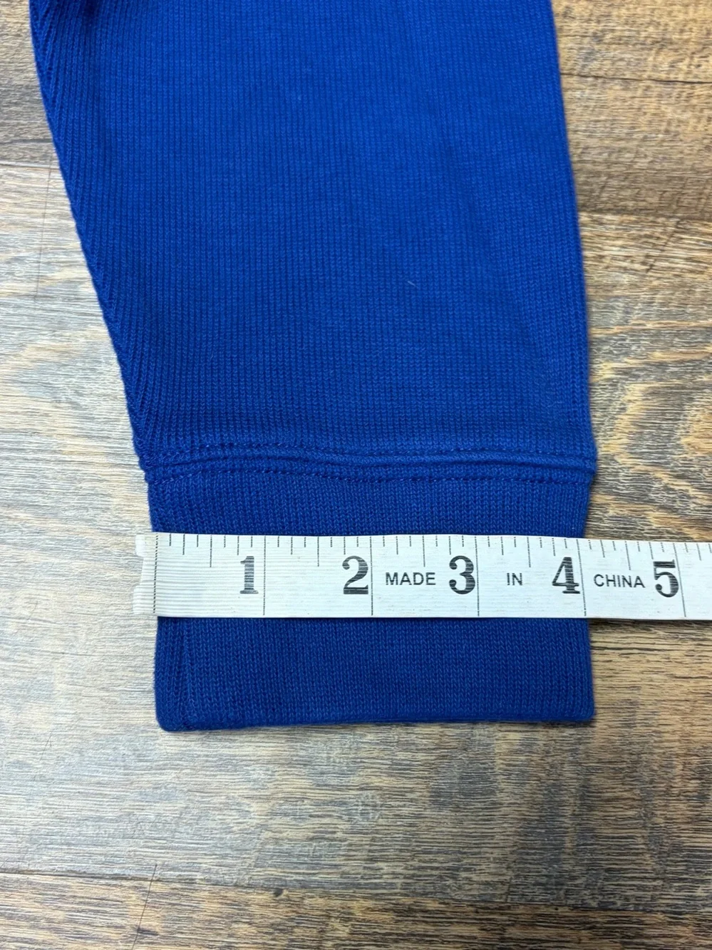Polo Ralph Lauren Mens Blue Cotton Knit 1/4 Zip Mock Neck Pullover Sweater Large